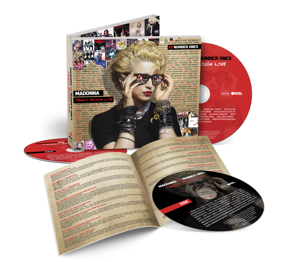 Madonna Finally Enough Love: 50 Number Ones (Deluxe 3CD)