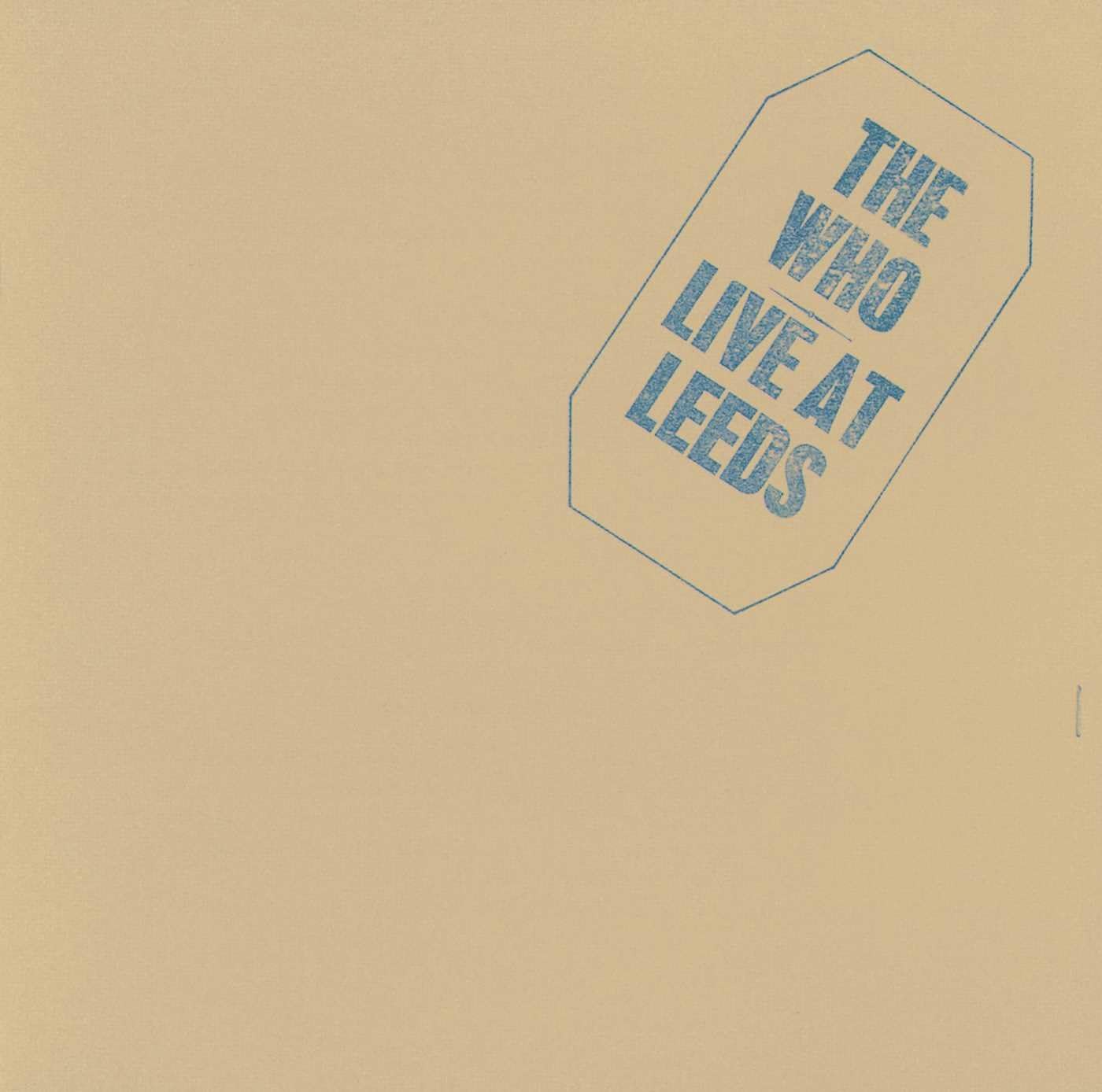 The Who Live At Leeds CD