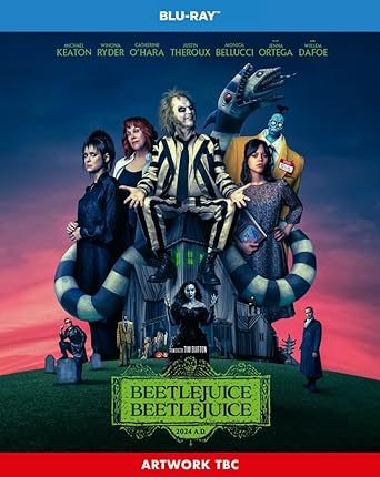 Beetlejuice [Blu-ray] [2024] [Region Free] Pre Order