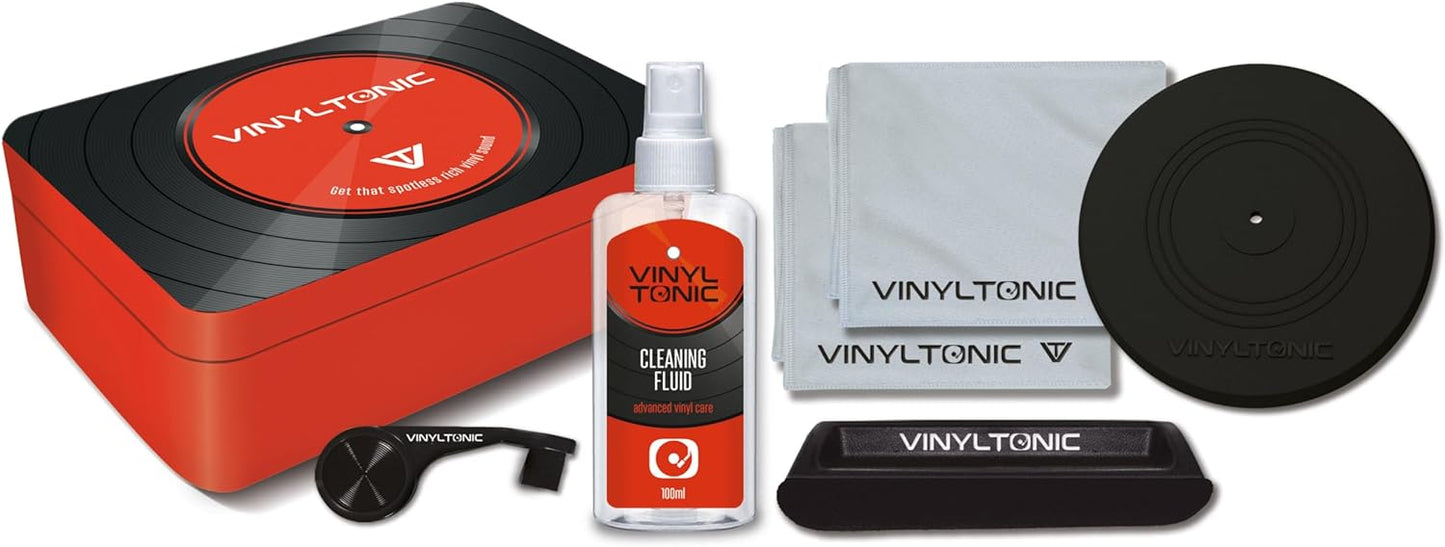 Vinyl Tonic | Vinyl Cleaning Kit | Vinyl Record Cleaning Kit In Storage Tin