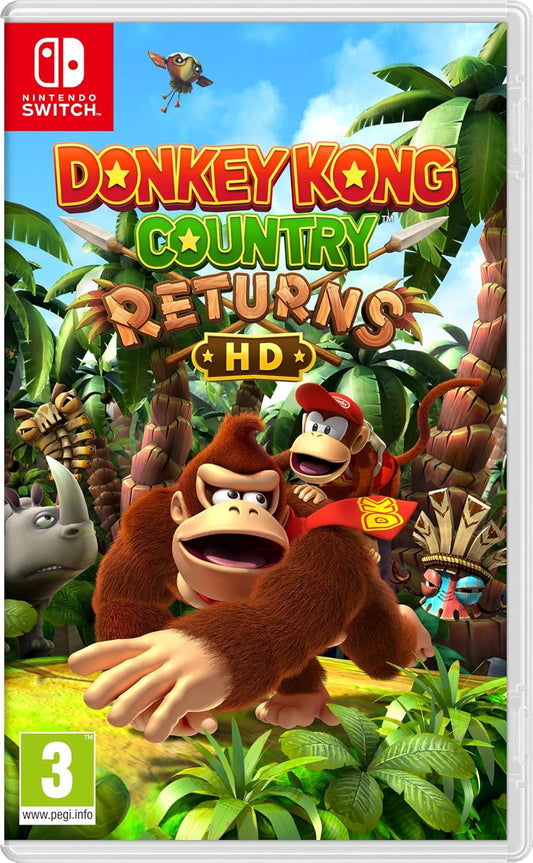 Donkey Kong Country Returns HD Donkey Switch Pre Order