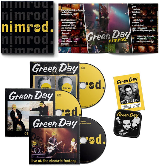 Green Day Nimrod (25th Anniversary Edition) 5th Anniversary Edition Box Set