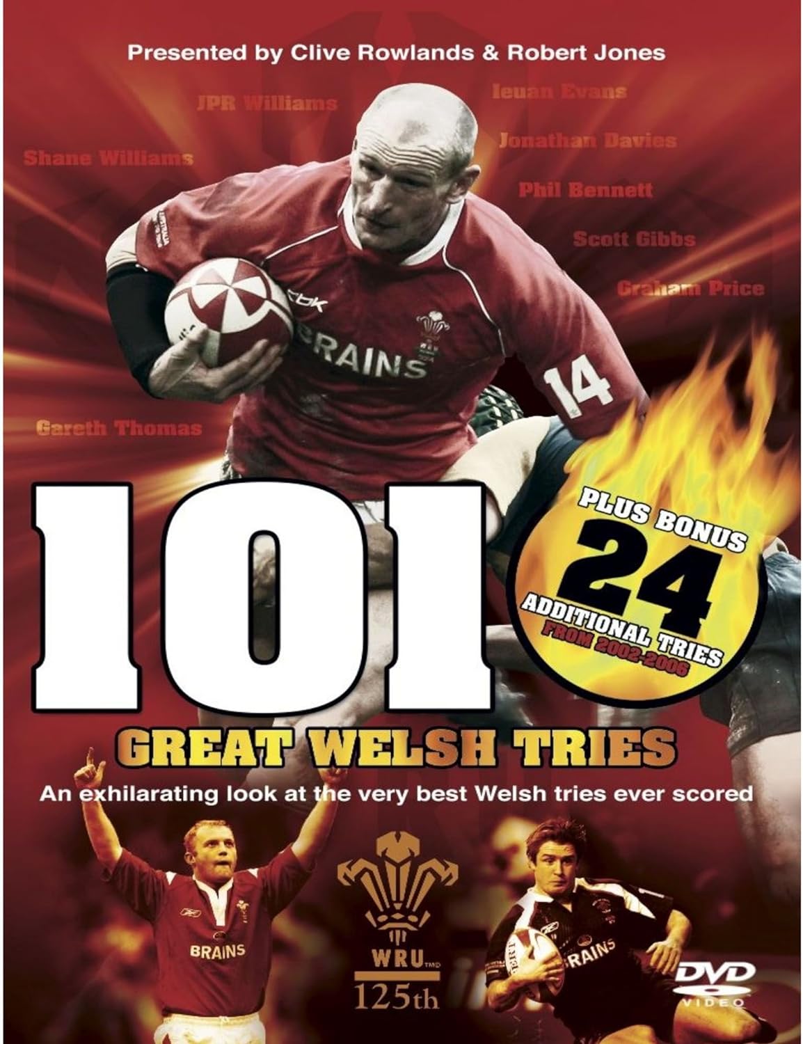 101 Great Welsh Tries [1 DVD]